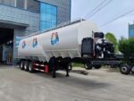 Semi-trailer bulk feed transport truck - Image 3