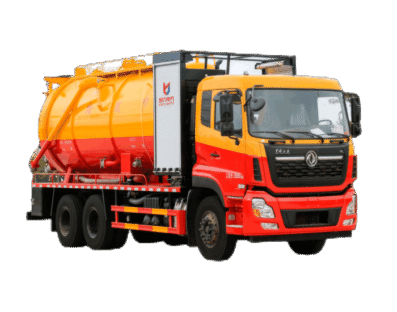 Camion de nettoyage d'égouts