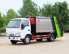 Refuse Garbage compaction truck