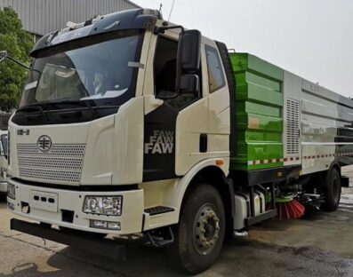 Truck mounted sweepers