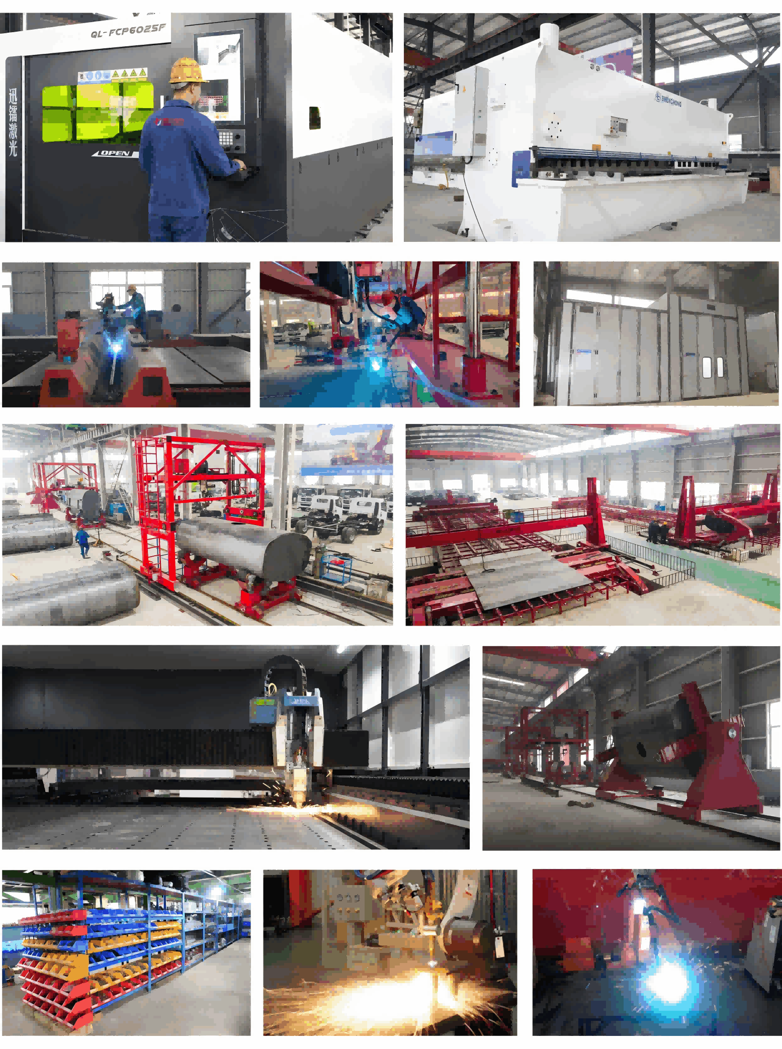 Skip containers production process