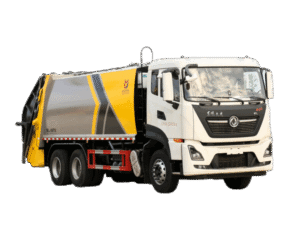 rear loader garbage truck