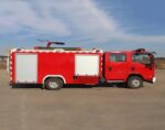 Camião de bombeiros tanque de água ISUZU
