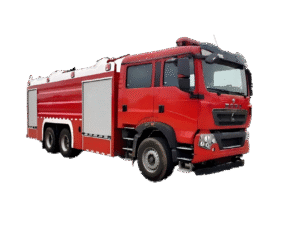 Dry Powder Foam Fire Truck