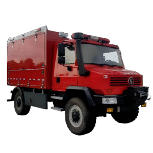 All-terrain off-road fire truck