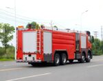 foam fire truck Mercedes Benz