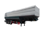Semi-remorque de transport d'aliments en vrac