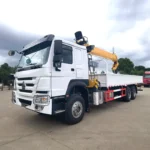 12-Ton Truck-Mounted Crane HOWO — изображение 2