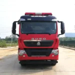 8000 Liters Foam Fire Truck HOWO - Image 3