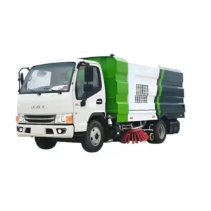 Camion balayeuse de voirie JAC de 5 m³