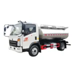 5000L Milk Tanker Truck HOWO