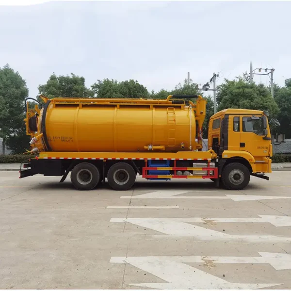 Jetting Truck Combination Tanker 22000L SHACMAN - manufacturer ...